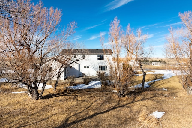 view of back of property