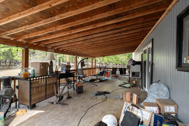view of patio