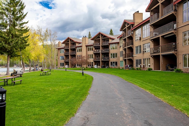 1400 Wisconsin Ave Unit 212, Whitefish, MT 59937 - view of home's community with a lawn