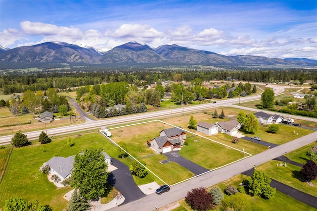 5331 Fiddler Ct, Florence, MT 59833 - drone / aerial view of a mountain backdrop