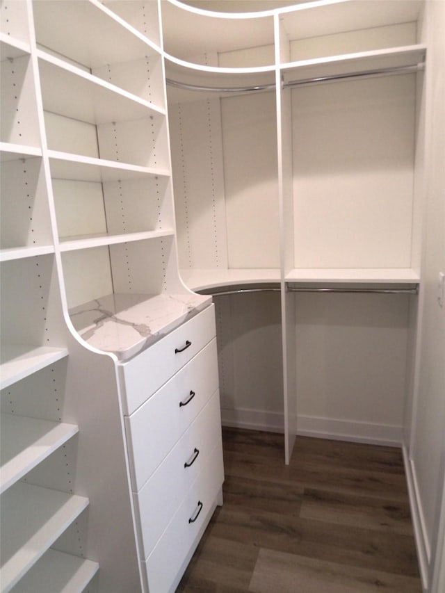 1228 Quail Ridge Dr, Kalispell, MT 59901 - spacious closet with dark wood-style flooring