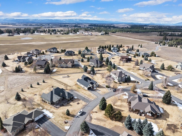 drone / aerial view featuring a residential view