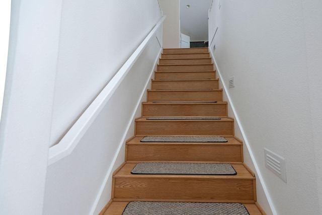 stairs with visible vents