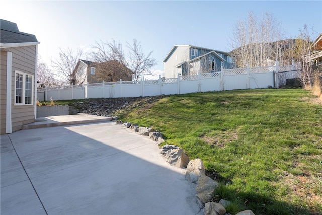 1949 University St, Helena, MT 59601 - fenced backyard featuring a patio area