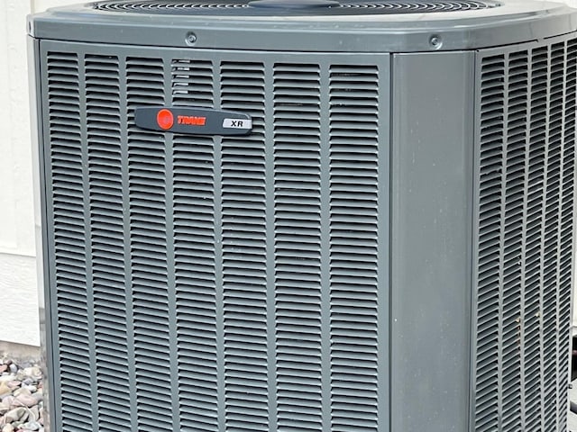 exterior details with central AC unit