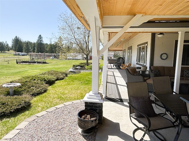 view of patio / terrace