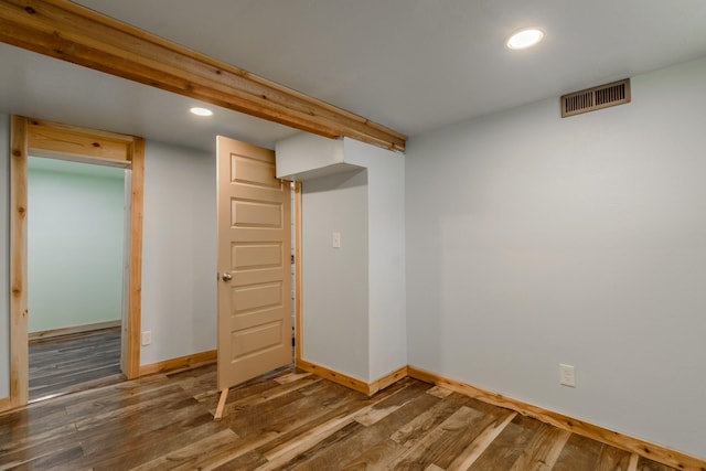 13195 US Highway 91 N, Conrad, MT 59425 - finished basement with wood finished floors, recessed lighting, and baseboards