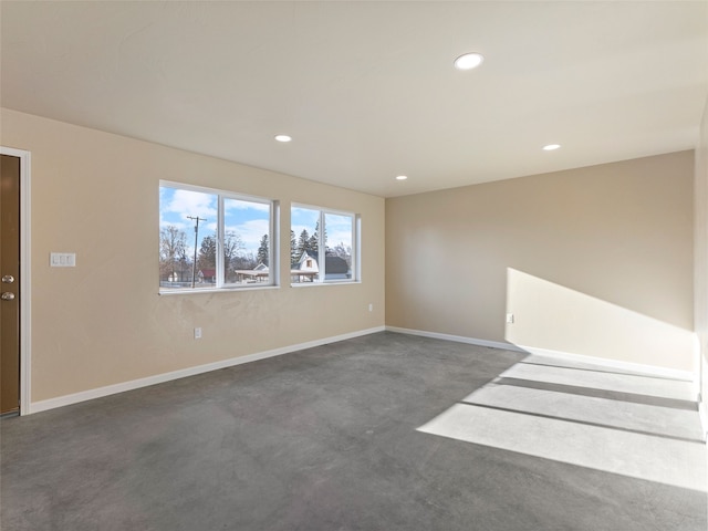 113 Washington St, Sheridan, MT 59749 - carpeted spare room with recessed lighting and baseboards