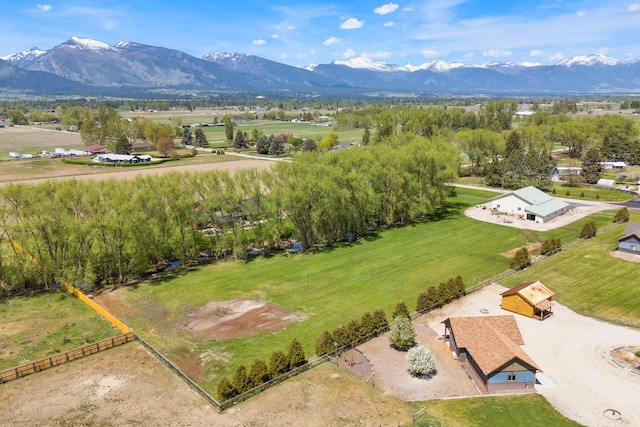 297 Christofferson Ln, Corvallis, MT 59828 - view of rural area with a mountainous background