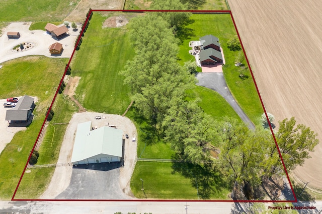297 Christofferson Ln, Corvallis, MT 59828 - view of property location featuring property boundaries highlighted