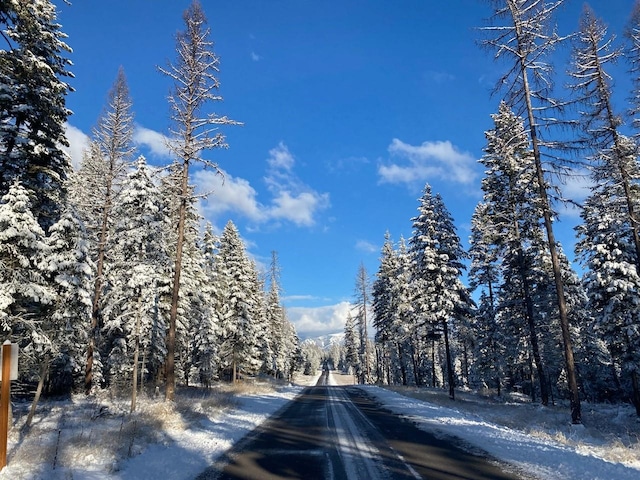 view of road