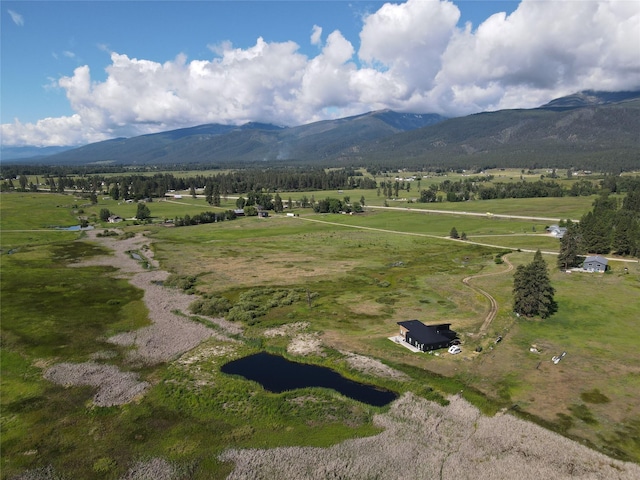 exterior space with a rural view