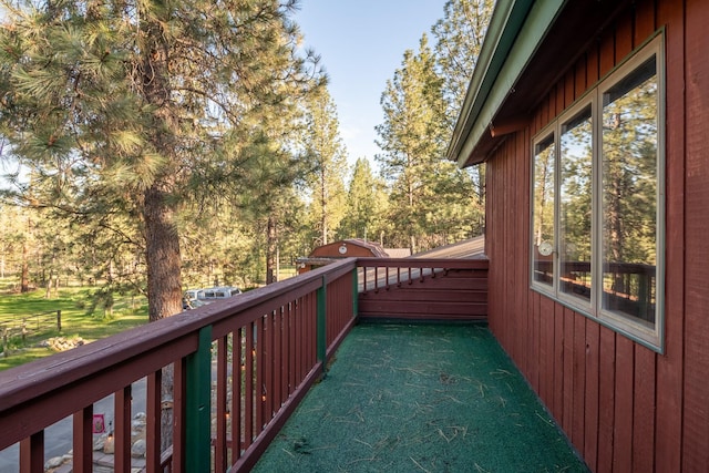 437 Tie Chute Ln, Florence, MT 59833 - view of balcony