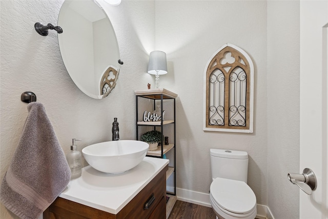 101 Shellan Way, Kalispell, MT 59901 - bathroom featuring vanity and wood finished floors