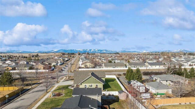 101 Shellan Way, Kalispell, MT 59901 - aerial view of residential area featuring mountains