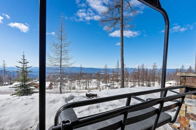 476 Elk Highlands Dr, Whitefish, MT 59937 - water view featuring mountains