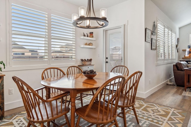 154 W Swift Creek Way, Kalispell, MT 59901 - dining area featuring a chandelier and light wood finished floors