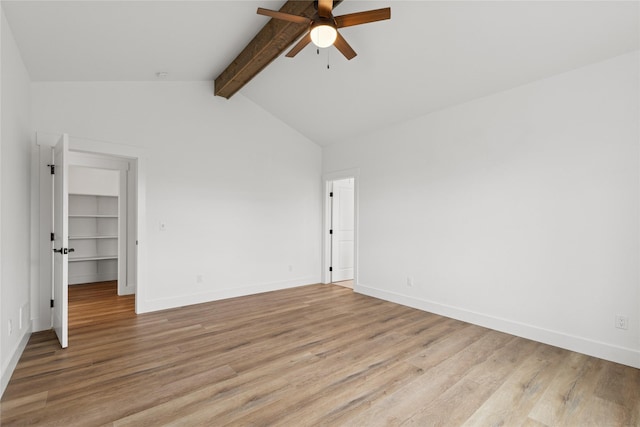 154 W Swift Creek Way, Kalispell, MT 59901 - spare room featuring ceiling fan and light wood-type flooring