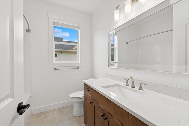 154 W Swift Creek Way, Kalispell, MT 59901 - full bathroom with vanity, a shower, and tile patterned floors