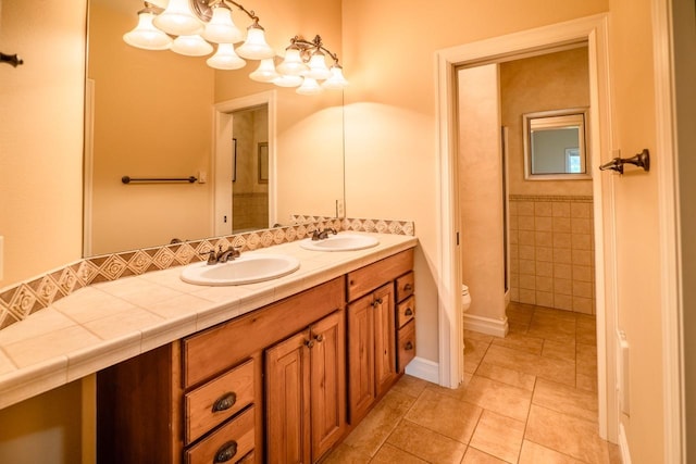 159 Fairway Blvd, Kalispell, MT 59901 - bathroom featuring double vanity and tile patterned flooring