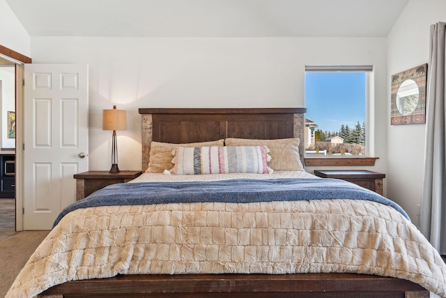 bedroom featuring carpet floors