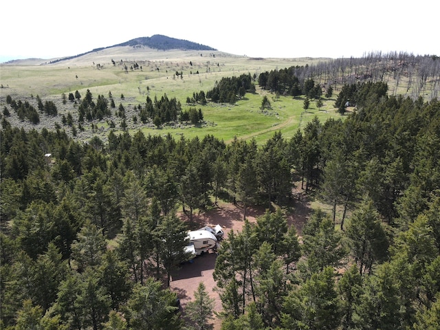 48 Black Butte Rd, White Sulphur Springs, MT 59645 - overview of rural landscape with a mountain backdrop