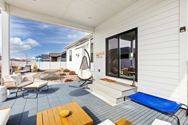1100 Choteau Ave NE, Great Falls, MT 59404 - view of deck