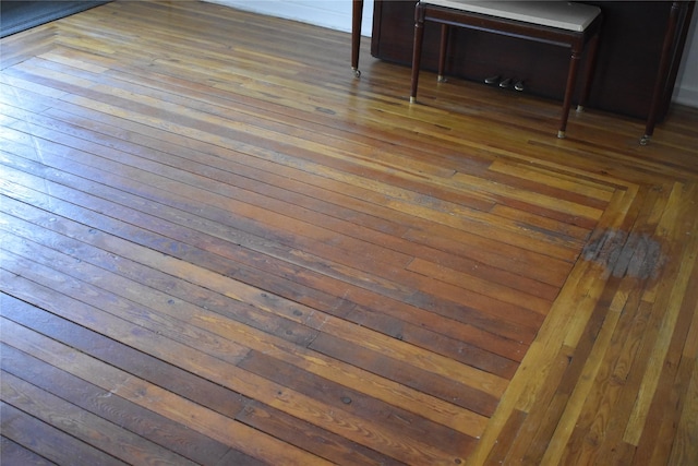 interior details featuring wood finished floors