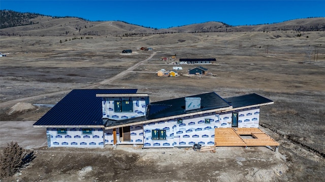 25978 Caye Dr, Elmo, MT 59915 - view of front of property featuring a mountain view and metal roof