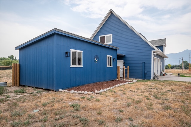 view of rear view of house