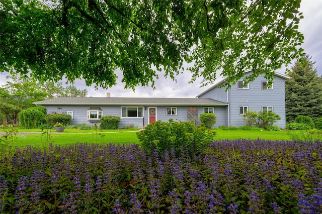 5400 Two Moons Rd, Florence, MT 59833 - view of front of property featuring a front lawn