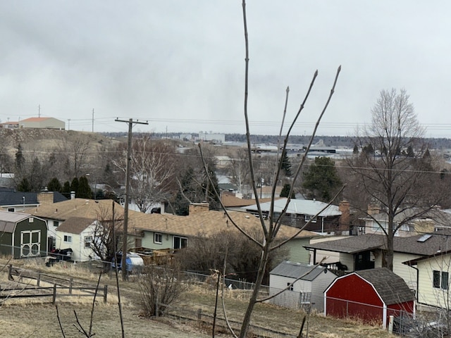 mountain view featuring a residential view