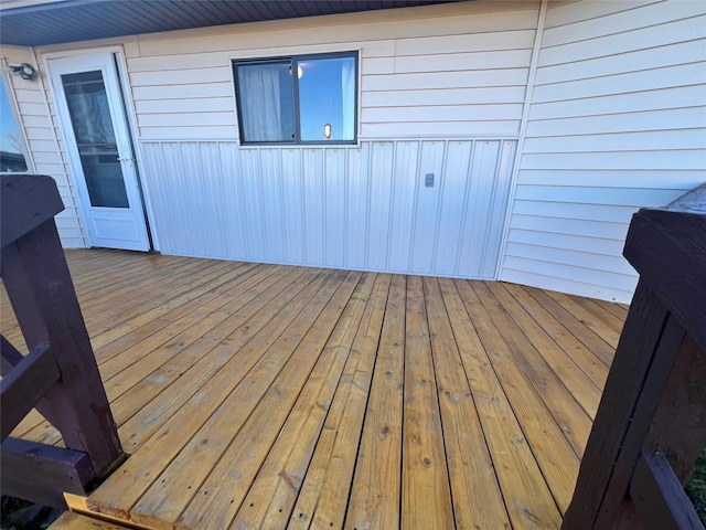 211 N Division St, Whitehall, MT 59759 - view of wooden deck
