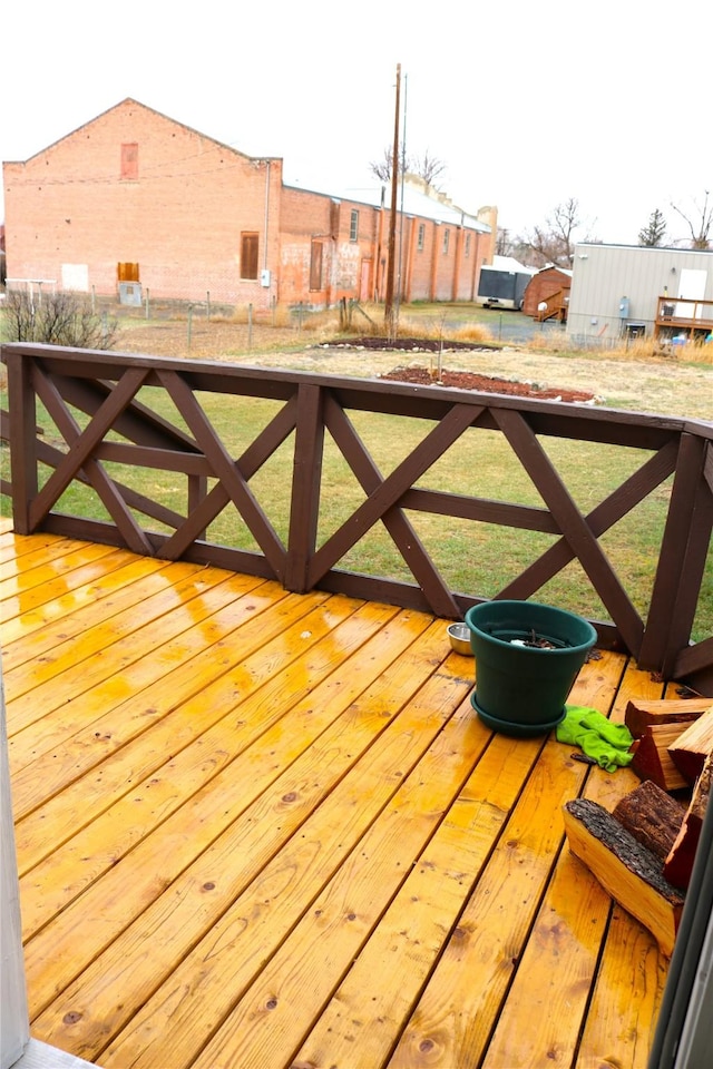211 N Division St, Whitehall, MT 59759 - view of deck