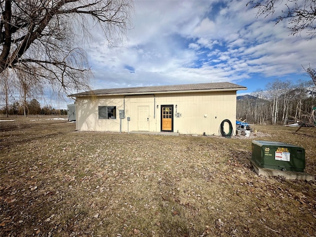 view of back of house