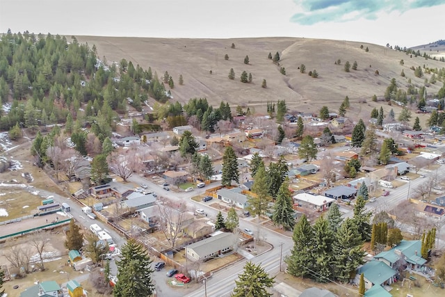 birds eye view of property featuring a residential view