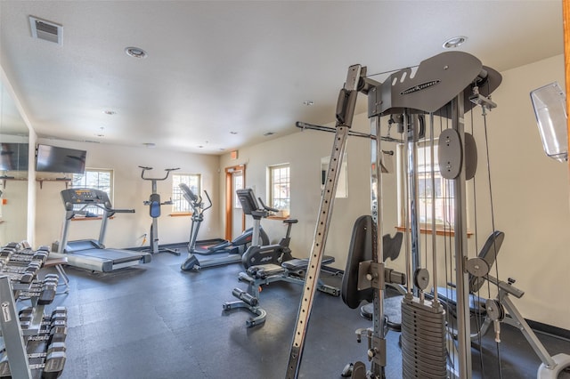 119 Oak St, Whitefish, MT 59937 - gym with baseboards