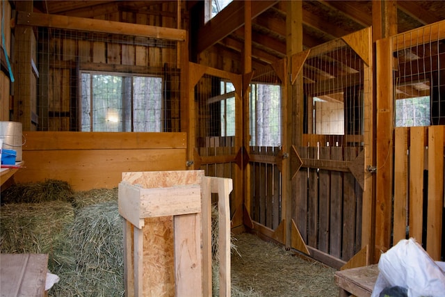 view of stable