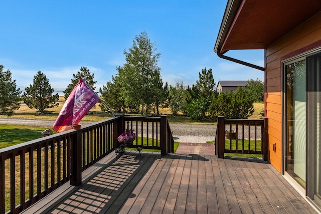 view of deck