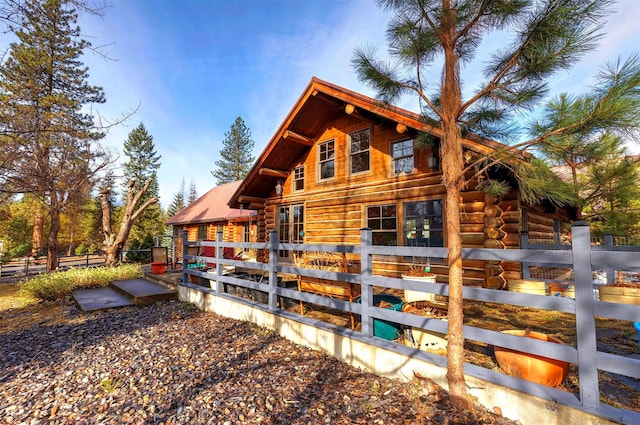 17 Mountain View Rd, Trout Creek, MT 59874 - view of side of property featuring log siding