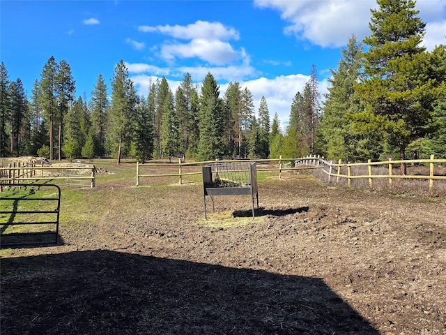 17 Mountain View Rd, Trout Creek, MT 59874 - view of yard featuring a view of rural / pastoral area and a forest view