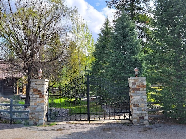 17 Mountain View Rd, Trout Creek, MT 59874 - view of gate
