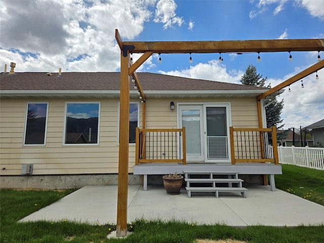 3004 Green Cir, Butte, MT 59701 - back of property with a patio