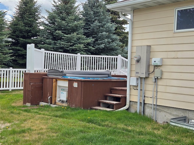 3004 Green Cir, Butte, MT 59701 - view of wooden terrace