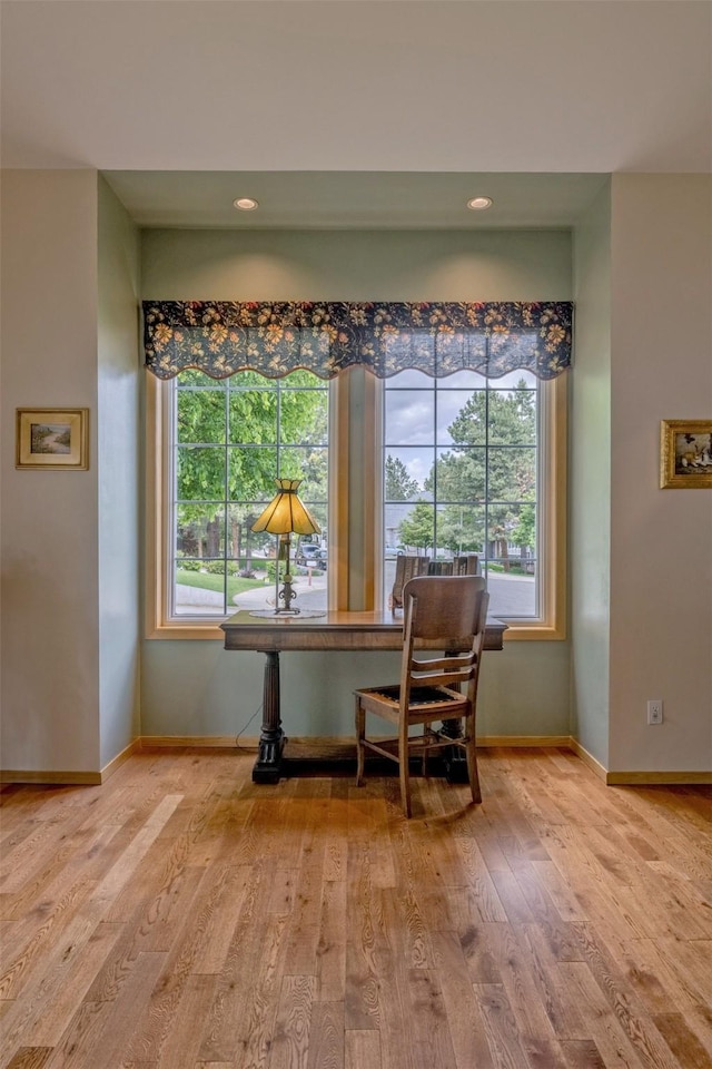 845 S California St, Helena, MT 59601 - dining room featuring wood finished floors, plenty of natural light, and recessed lighting