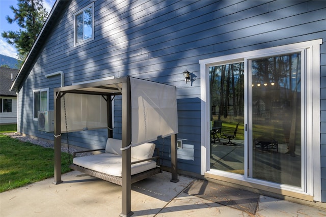 exterior space featuring a patio area