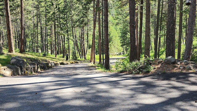 view of road