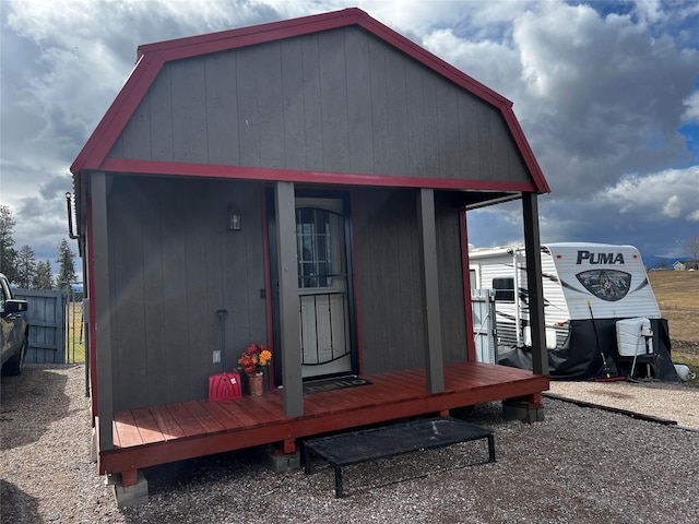 34813 Canyon Mill Rd, Ronan, MT 59864 - rear view of house with an outbuilding