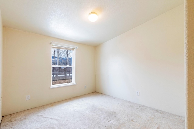 empty room featuring carpet floors