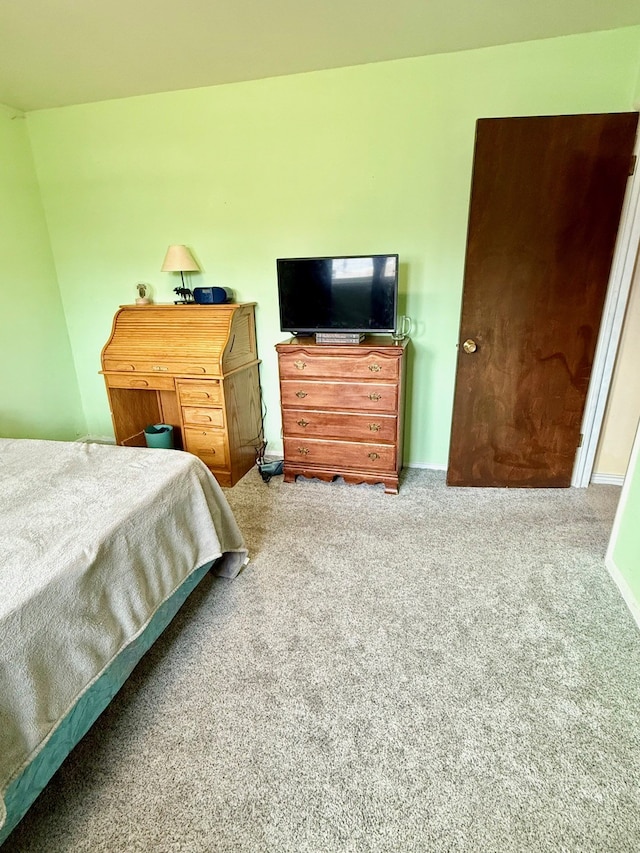 bedroom featuring carpet floors